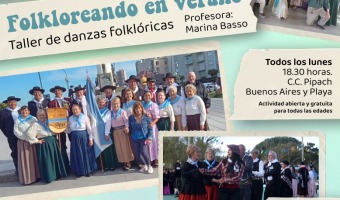 TARDECITAS EN EL PIPACH: CLASES DE FOLKLORE